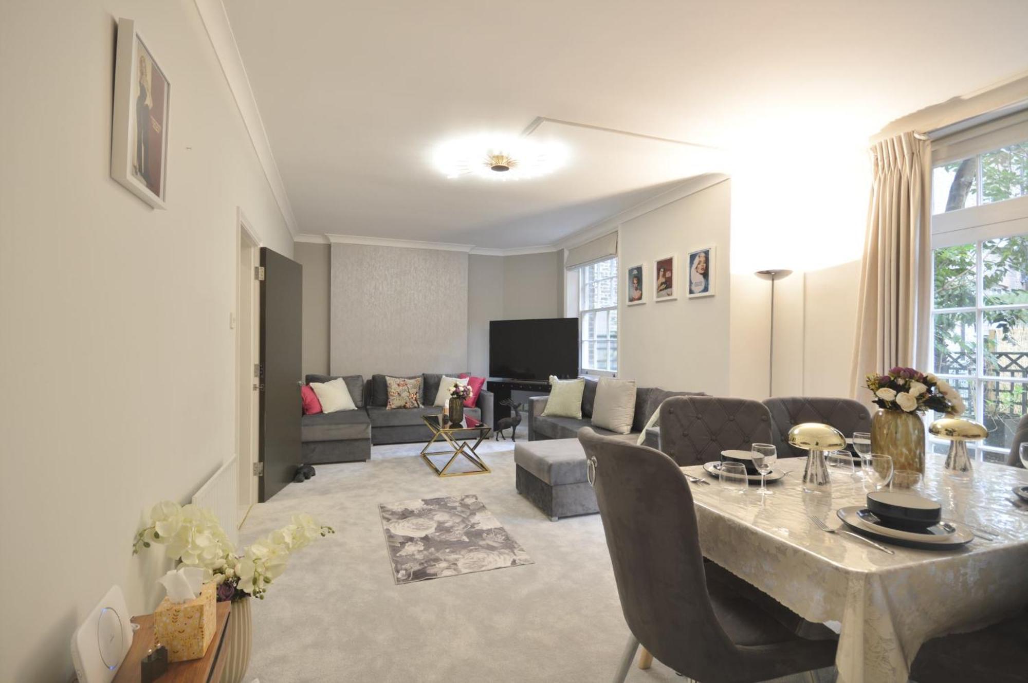 Kensington Apartment, Breakfast, 2 Baths London Ngoại thất bức ảnh
