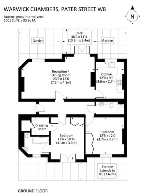 Kensington Apartment, Breakfast, 2 Baths London Ngoại thất bức ảnh